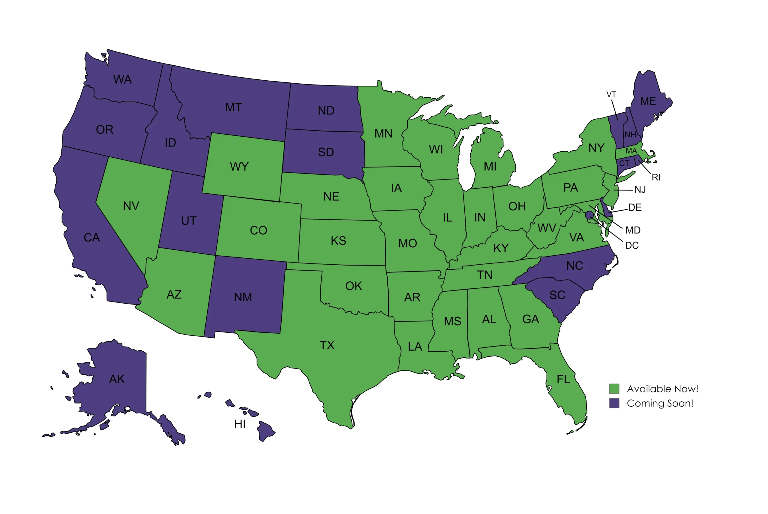 Ristenza Availability Learn what states we can ship Ristenza to.